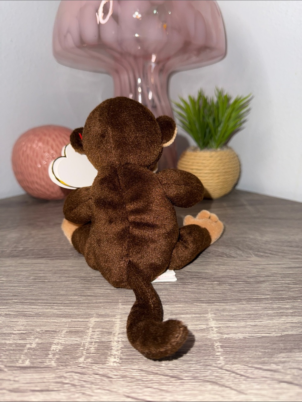 Ty Beanie Babies- D'vine the Monkey With Tags - Picture 3 of 7